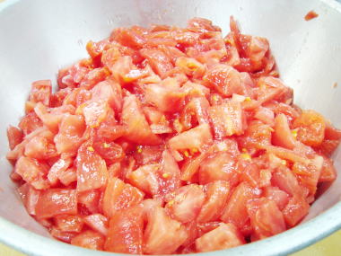トマト煮鯖