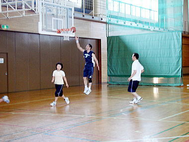 7.13バスケの練習