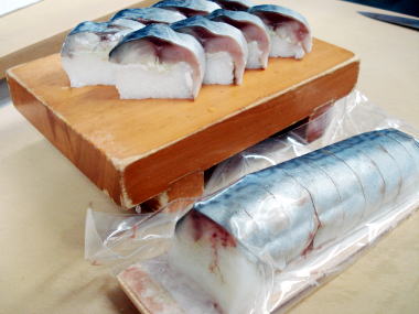 7.29虎鯖の棒寿司