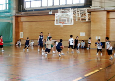 7.13バスケの練習