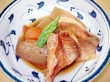赤魚と野菜の煮物