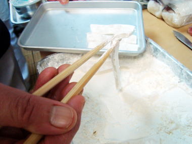 イカの天ぷらの作り方
